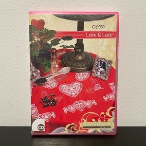 Love & Lace CD ROM OeSD Stitch Embroidery Design Platinum Collection CIB CD61001